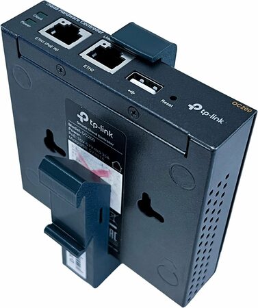 Držák na DIN lištu pro rozměr 98x25mm šedá antracit OC200/SF1005xx/SG105xx/SG1005xx