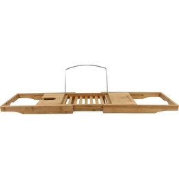 HIT Polička bambusová na vanu flexibilní 70-105 x 22cm HT-24501194
