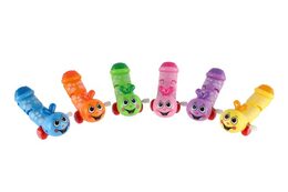 Červík na natažení lezoucí plast 13cm 6 barev 12ks v boxu