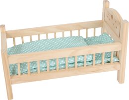 Small Foot postýlka pro panenky přírodní LE9601