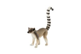 Lemur kata zooted plast 7cm v sáčku, šedohnědý