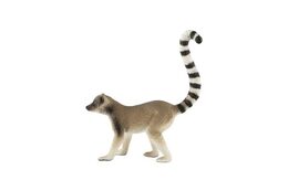 Lemur kata zooted plast 7cm v sáčku, šedohnědý