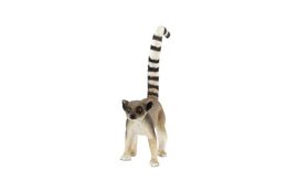Lemur kata zooted plast 7cm v sáčku, šedohnědý