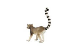 Lemur kata zooted plast 7cm v sáčku, šedohnědý