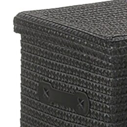 KELA Sada košů RIMOSSA 3 ks černá KL-32124