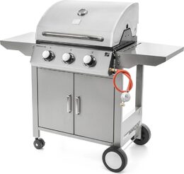 Plynový gril G21 Oklahoma, BBQ Premium Line 3 hořáky + zdarma redukční ventil