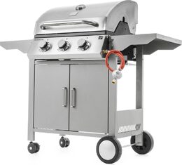 Plynový gril G21 Oklahoma, BBQ Premium Line 3 hořáky + zdarma redukční ventil