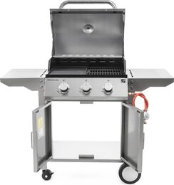 Plynový gril G21 Oklahoma, BBQ Premium Line 3 hořáky + zdarma redukční ventil
