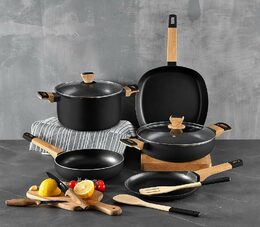 BERGNER Pánev s nepřilnavým povrchem 20 cm Earth Black BG-34622-BK