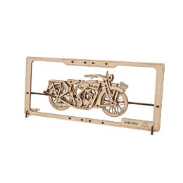 Ugears 2,5D dřevěné mechanické puzzle Indie Moto