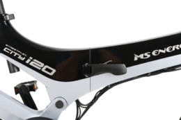 MS Energy E-bike i20 Black Gray