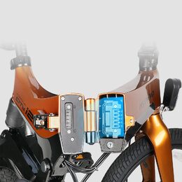 MS Energy E-bike i20 Orange Black