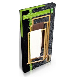 EDCO Držák na ručníky bambus 42x24x81,5cm ED-248434