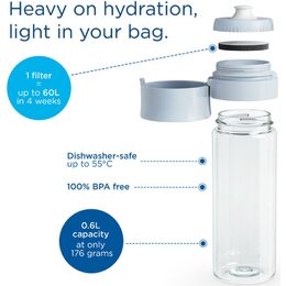 FILL&GO VITAL FIL.LÁHEV MODRÁ 0,6L BRITA
