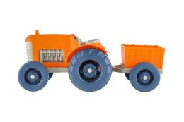Traktor s vlekem plast 31cm na volný chod