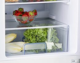 Lednice kombinovaná s mrazákem - bílá - DOMO DO91304C, Objem chladničky: 93 l, O