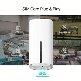 Modem TP-Link Archer NX200 AX1800, 5G/ LTE s WiFi routerem, 2x GLAN, 1x GWAN, 1x slot SIM, 2,4/5GHz