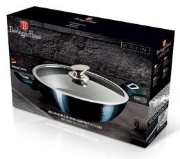 BERLINGERHAUS Pekáč s mramorovým povrchem a poklicí 24 Aquamarine Metallic Line BH-6165