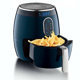 BERLINGERHAUS Horkovzdušná fritéza digitální 2,6 l Aquamarine Metallic Line BH-9175