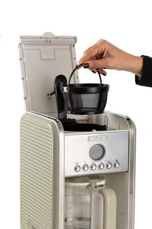 Ariete Vintage american coffee 1342/03, krémový