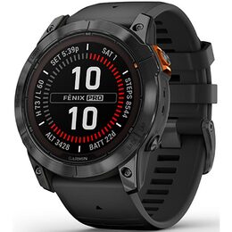 fenix 7X Pro Solar Sla.GR Stai. Steel BK