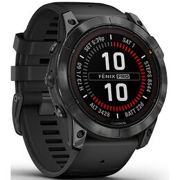 fenix 7X Pro Solar Sla.GR Stai. Steel BK
