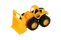 Auto stavební 3ks plast 12cm na volný chod v krabičce 14,5x30x7cm
