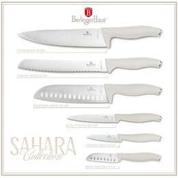 BERLINGERHAUS Sada nožů nerez 6 ks Sahara Collection BH-2952
