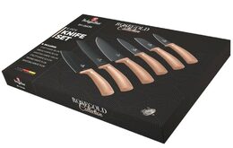 BERLINGERHAUS Sada nožů s nepřilnavým povrchem 6 ks Rosegold Metallic Line BH-2543