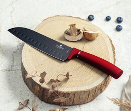 BERLINGERHAUS Sada nožů s nepřilnavým povrchem 6 ks Burgundy Metallic Line BH-2542