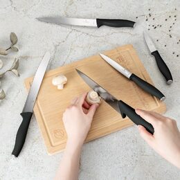 BERLINGERHAUS Sada nožů nerez 6 ks Matte Black Collection BH-2950