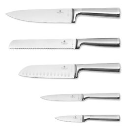 BERLINGERHAUS Sada nožů se stojanem z akátového dřeva 6 ks Stainless steel BH-3124