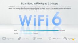 WiFi router TP-Link EX510 Pro WiFi 6 AP AX1800, 4x GLAN, 1x 2.5GWAN, 574Mbps 2,4/ 1202Mbps 5GHz, TR-069