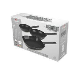 BERLINGERHAUS Sada pánví s titanovým povrchem 3 ks Antracit Collection BH-8139
