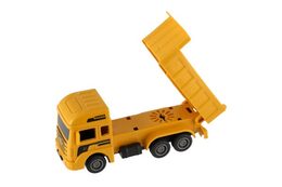 Auto stavební plast 12cm na zpětné natažení 4 druhy 12ks v boxu