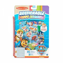 Kniha Tlapková patrola/Paw patrol se znovu použitelnými 3D samolepkami 19x28cm