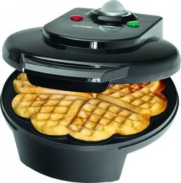 Clatronic WA3491/BK Vaflovač srdíčka
