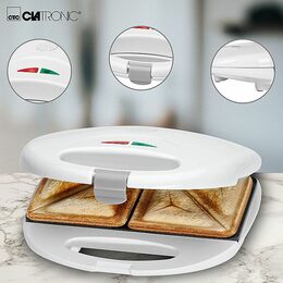 Clatronic ST 3477 sendvičovač bílý