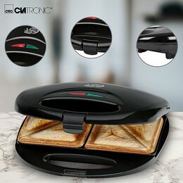 Clatronic ST 3477 sendvičovač černý
