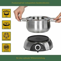 Clatronic FD 3783 Fondue set 8 lidí