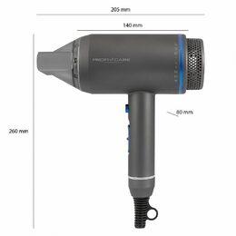 ProfiCare HT 3082 fén LED ION magnet