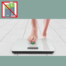 ProfiCare PW 3112 WH  Ekologická  kinetická osobní váha (bez baterií)
