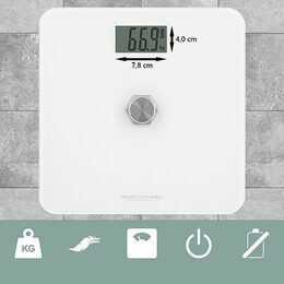 ProfiCare PW 3112 WH  Ekologická  kinetická osobní váha (bez baterií)