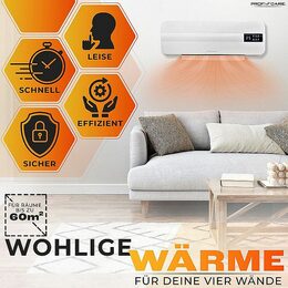 ProfiCare HL 3116 Nástěnný keramický horkovzdušný ventilátor