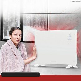 ProfiCare GKH 3118 konvektor skleněný bílý