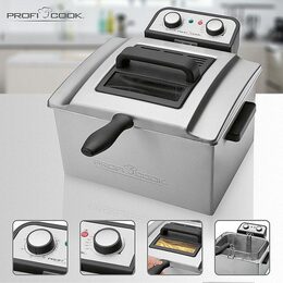 ProfiCook FR 1038 fritéza dvojtá 5L