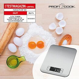 ProfiCook KW 1061 digitální kuchyňská váha nerez