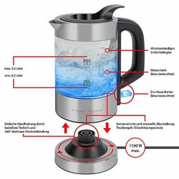 Proficook WKS 1228 rychlovarná konvice 0,5L