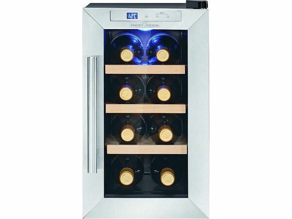 Proficook WK 1233 vinotéka na 8 lahví nerez