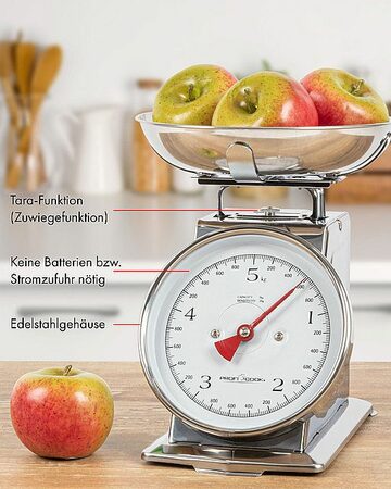Proficook KW 1247 RETRO kuchňská váha,nerez,ECO